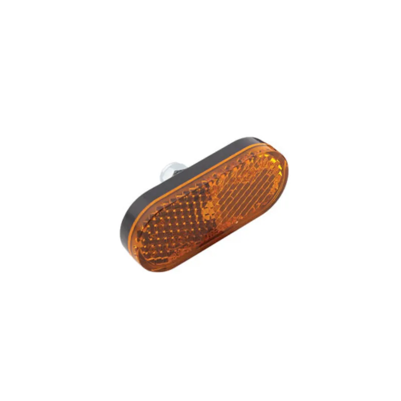 Reflektor Highsider Smart orange, Oval, 50x22 mm, M5 Gewinde, E-geprüft