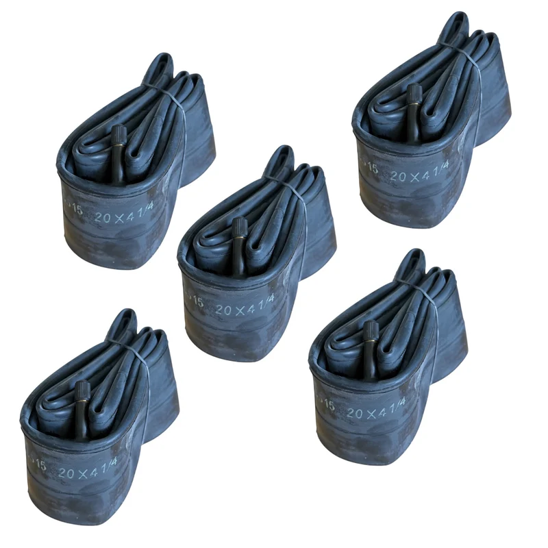 Nutrak 20 x 4.0-4.3 inch 1.3mm Thick 20 Inch Schrader Valve Bike Inner Tube
