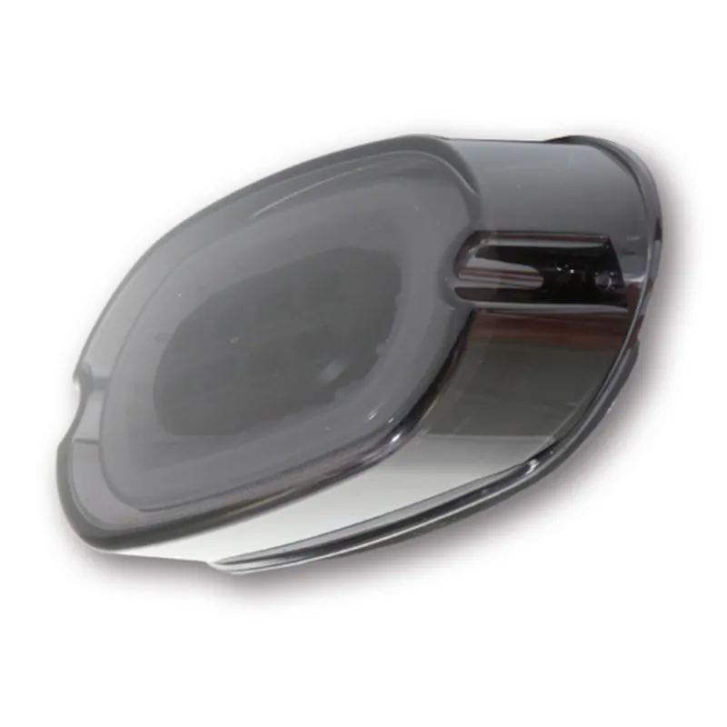 LED-Rücklicht Highsider für Harley-Davidson Modelle 73–98, Getönt, E-geprüft