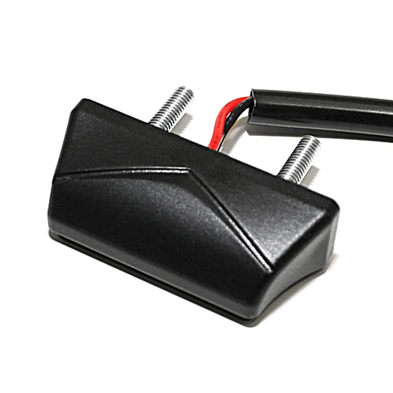 LED-Kennzeichenbeleuchtung Highsider Smart schwarz, B47xH13 mm, E-geprüft