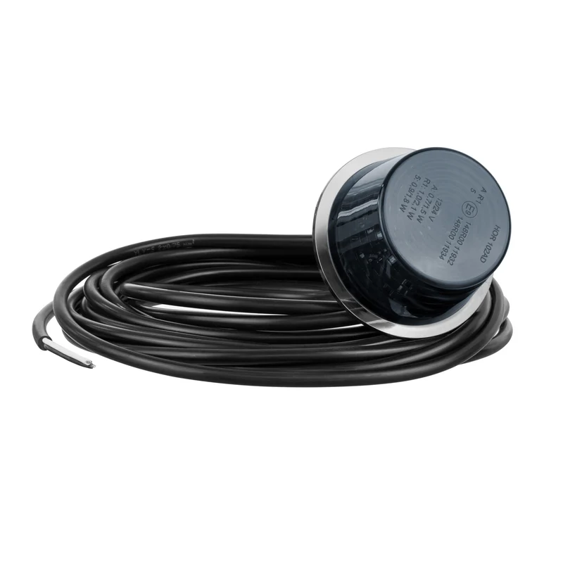 Dunkle Linse Old School dänische Markierungsleuchten LED-Einsätze / 5M Kabel