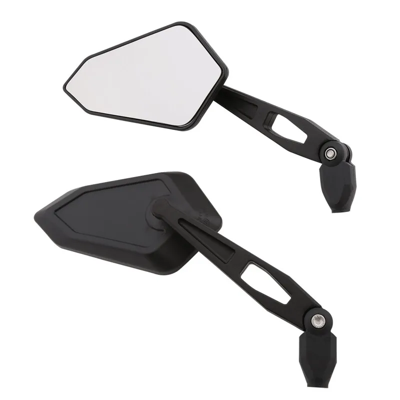 Lenkerspiegel Paar Highsider Booster schwarz, Kunststoff, E-geprüft, M8x1.25