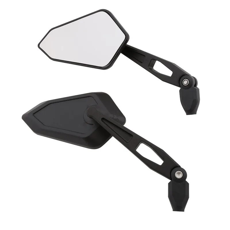 Lenkerspiegel Paar Highsider Booster schwarz, Kunststoff, E-geprüft, M10x1.25