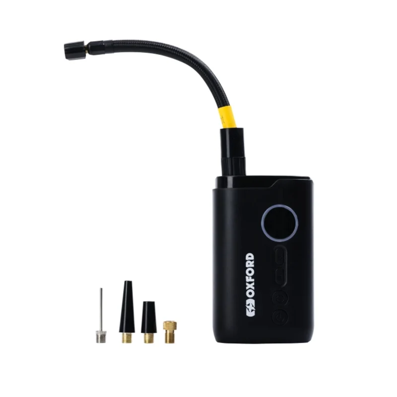 Oxford MicroJet Compact Cordless Tyre Inflator Mini Bike Pump