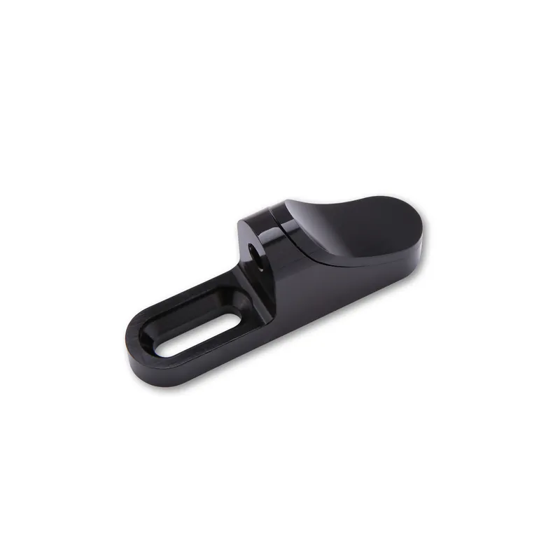 Spiegeladapter-Set für Verkleidungsspiegel Highsider Pro lang, Schwarz, 76x18 mm