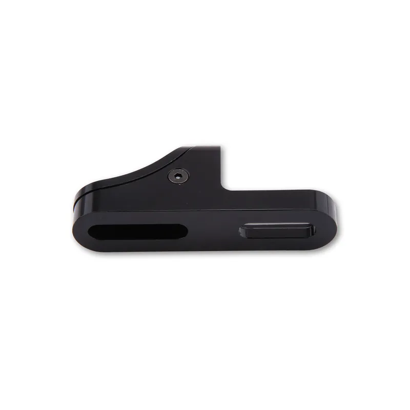Spiegeladapter-Set für Verkleidungsspiegel Highsider Pro lang, Schwarz, 76x18 mm