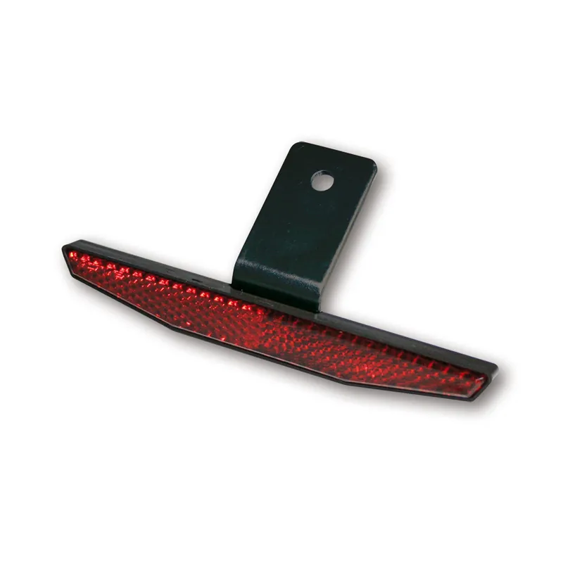 Rückstrahler-Set mit Halter Highsider Smart rot, 125x18 mm, E-geprüft