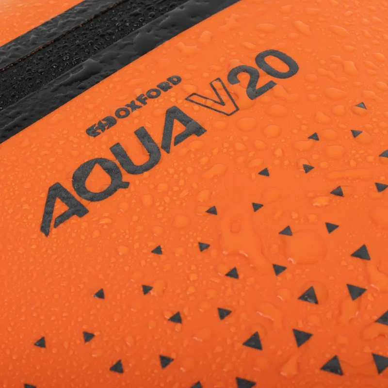 Oxford Aqua V20 Single QR Reflective Waterproof Rear Pannier Bag