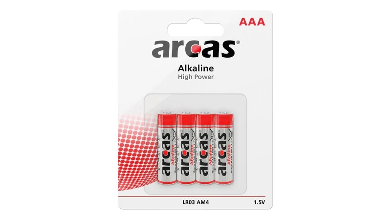 Arcas Alkaline Micro AAA Batterie