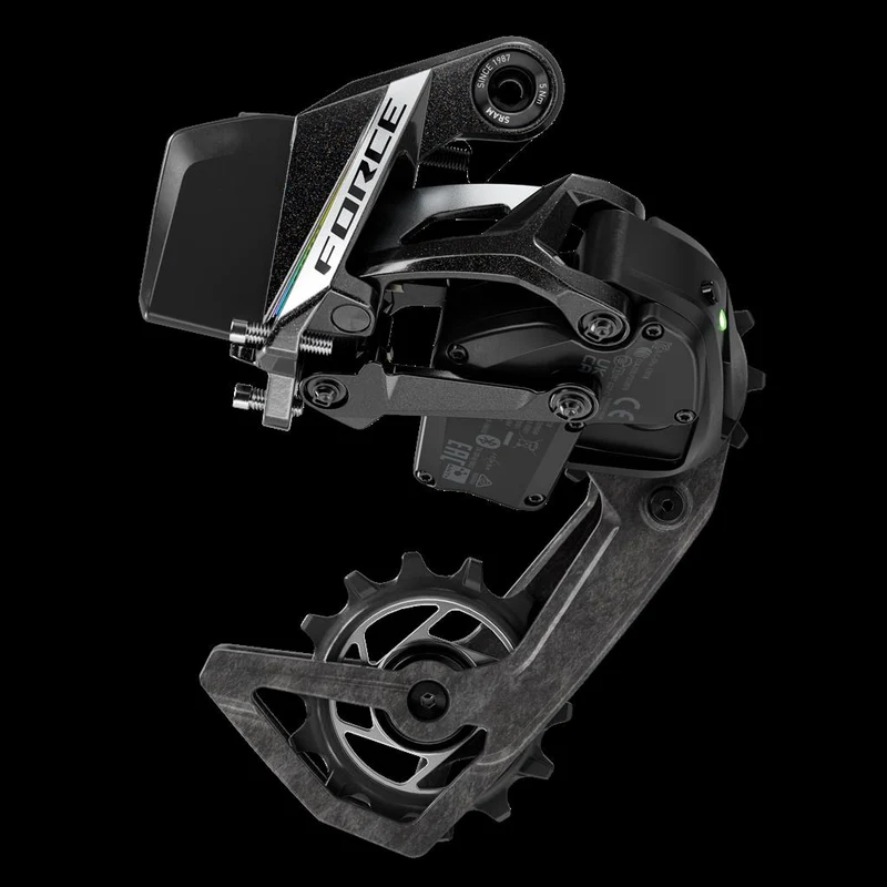 Sram 12-fach, max.36Z., unicorn black, carbon Schaltwerk SRAM Force AXS E1