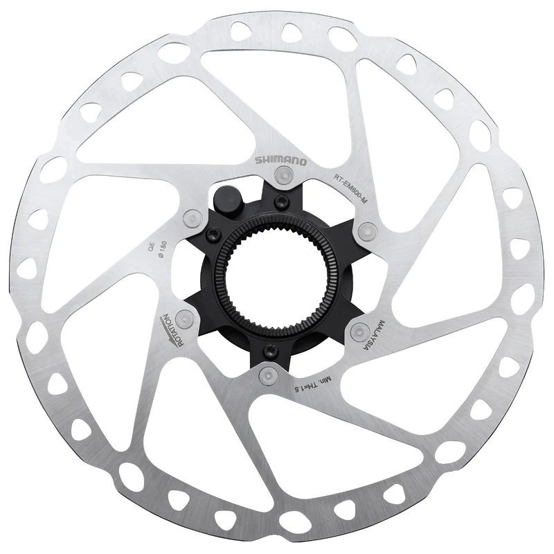 Shimano Steps Center Lock External Lockring and Magnet Bike Disc Brake Rotor RT-EM600