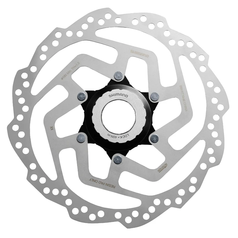 Shimano Tourney TX Centre-Lock for Resin Pads Only Internal and External Lockring Bike Disc Brake Rotor SM-RT10
