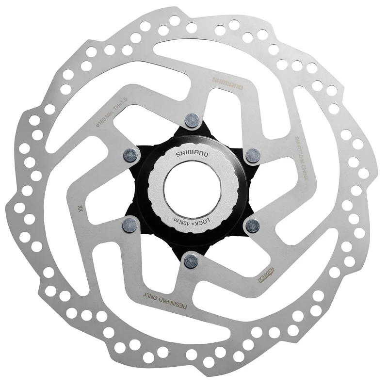Shimano Tourney TX Centre-Lock for Resin Pads Only Internal and External Lockring Bike Disc Brake Rotor SM-RT10