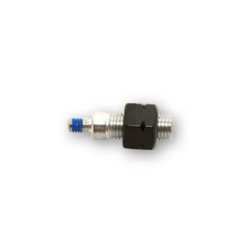 Spiegeladapter Highsider Pro schwarz, Oben M6 Rechts, Unten M10 Links