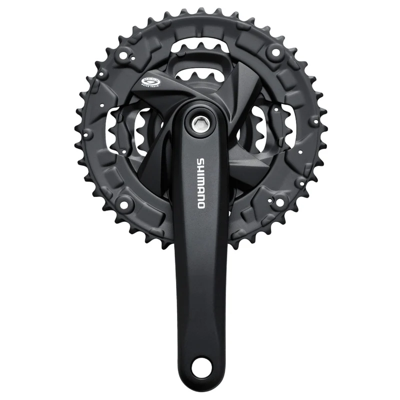 Shimano Acera Chainset 44/32/22T 9 Speed 175mm Square Taper Without Chainguard Triple FC-M371