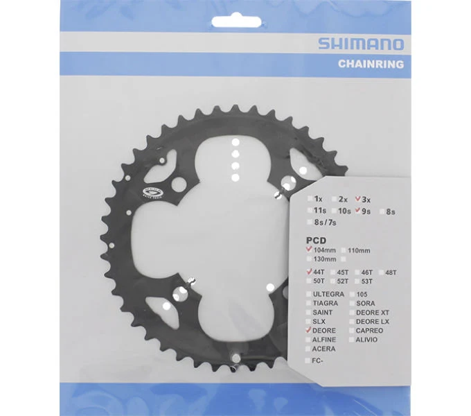 Shimano Kettenblatt DEORE FC-M530, FC-M531 44 Zähne