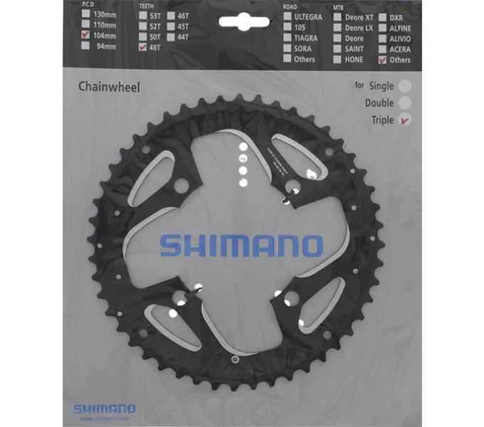 Shimano Kettenblatt FC-T551 48 Zähne (AL) für KSR