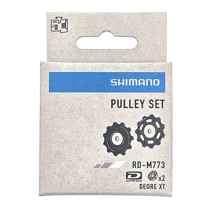 Shimano Deore XT Jockey Wheels Pulley Set RD-M773 Rear Bike Derailleur Spare Part