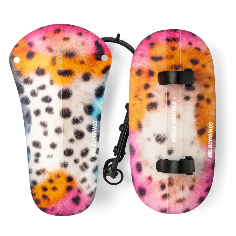 Bumbinos Splash Pack Polka Panther Clip On Kid's Bike Mudguard Set