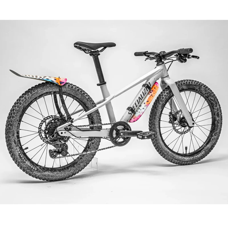 Bumbinos Splash Pack Polka Panther Clip On Kid's Bike Mudguard Set