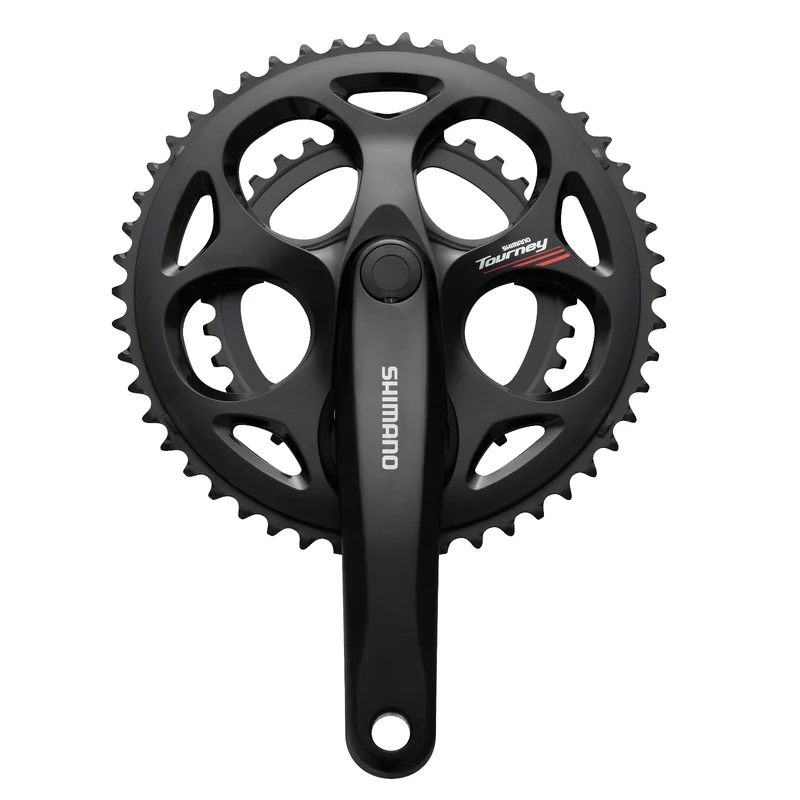 Shimano Tourney Chainset 7/8 Speed 50/34T 170mm Square Taper Without Chainguard Double FC-A070