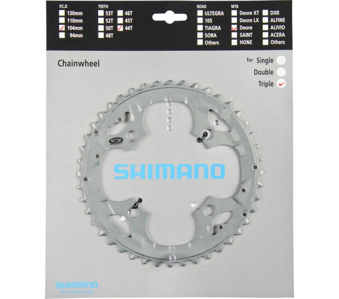 Shimano Kettenblatt DEORE FC-M591 44 Zähne