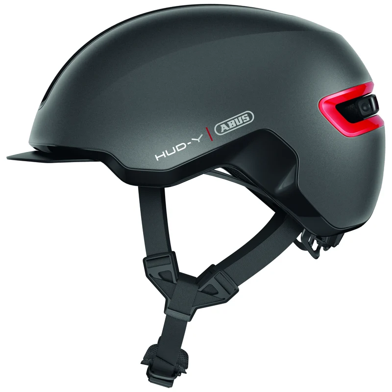 Abus Fahrradhelm HUD-Y titan