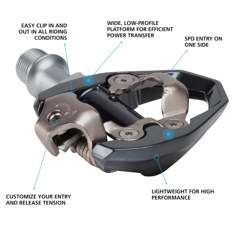 Shimano Ultegra Level SPD Clipless Bike Pedals ES600