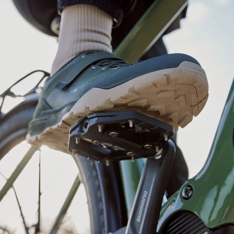 Shimano One-Sided SPD Clipless / Flat Bike Pedals EH510