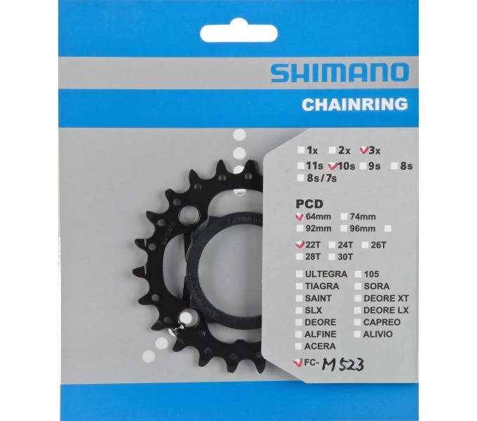 Shimano Kettenblatt FC-MT500 22 Zähne