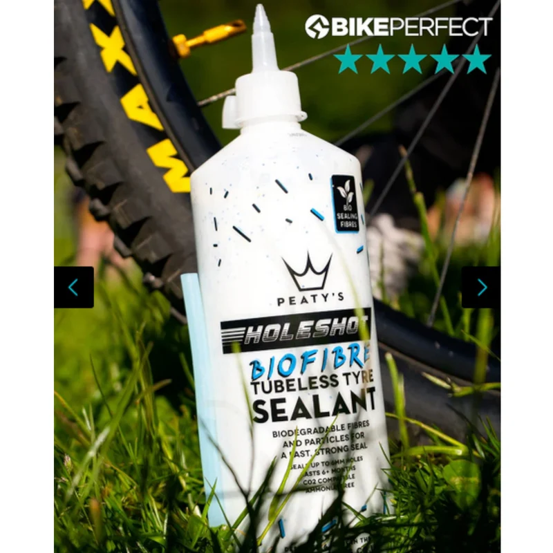 Peaty's Holeshot BioFibre Tubeless Tyre Sealant 500ml