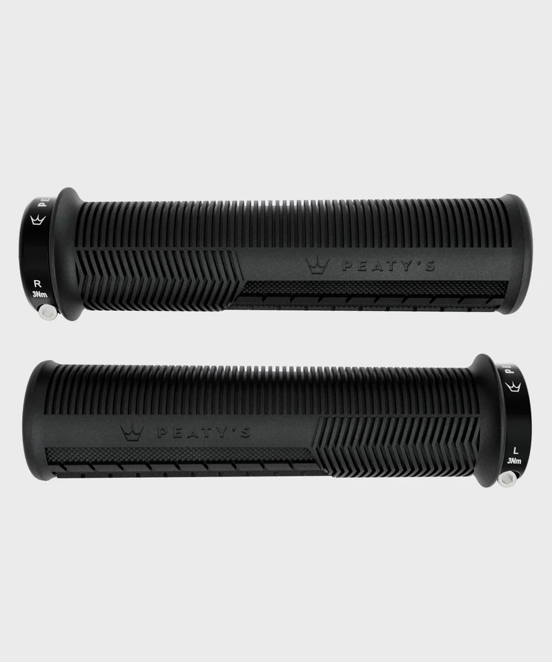 Peaty's Monarch Mushroom Bike Handlebar Grips Lock-On
