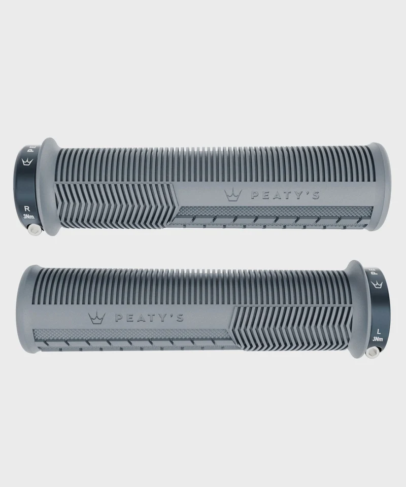 Peaty's Monarch Mushroom Bike Handlebar Grips Lock-On