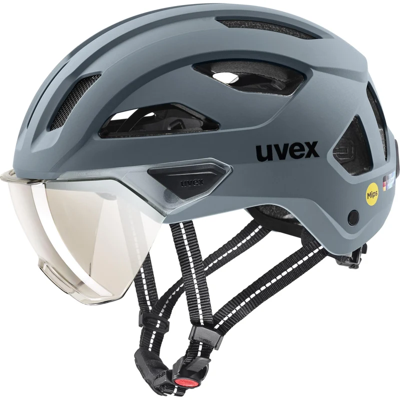 Uvex stride visor MIPS black matt