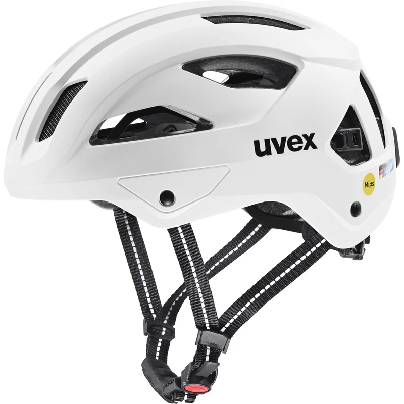 Uvex city stride MIPS Hiplok white matt