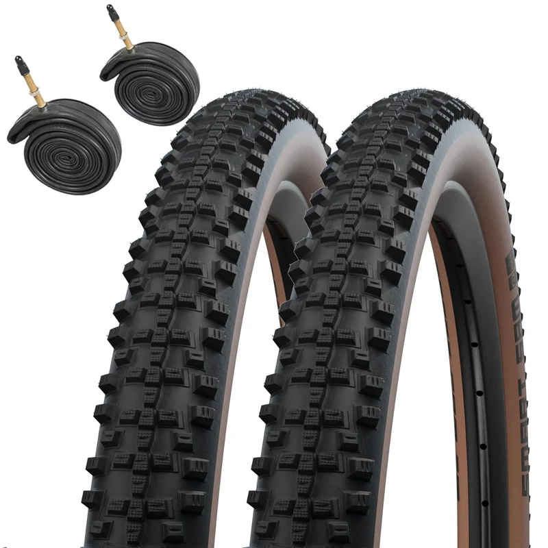 Schwalbe Smart Sam 26 x 2.10 ADDIX Wired Tan (Tube Only) 26 Inch Bike Tyre