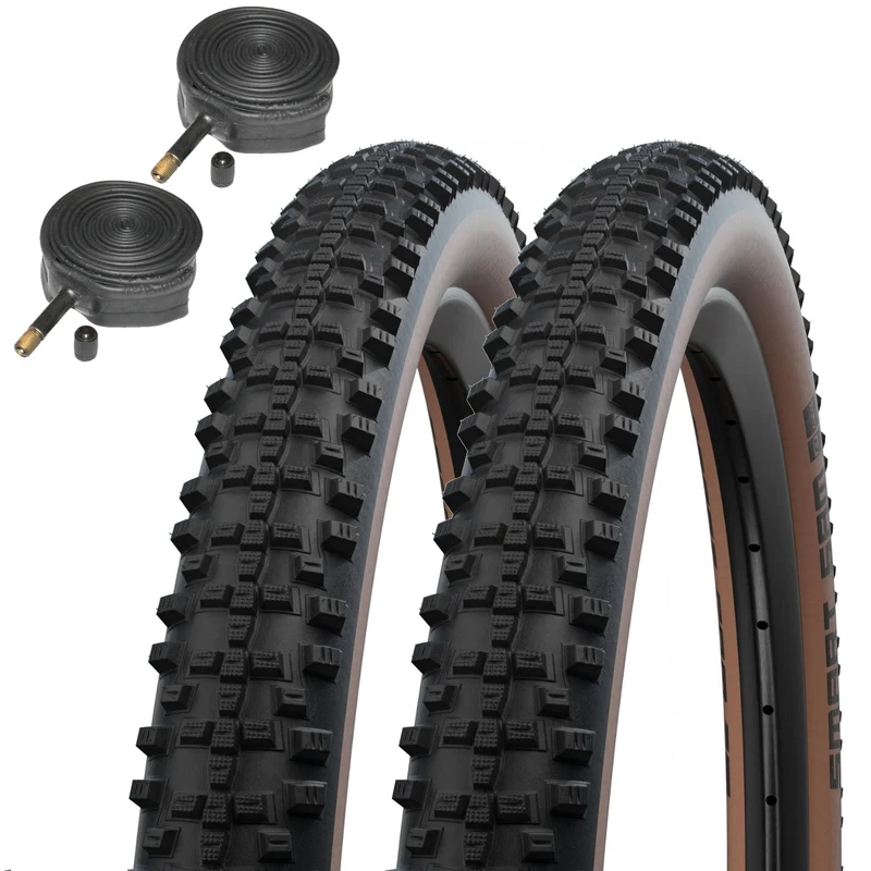 Schwalbe Smart Sam 26 x 2.10 ADDIX Wired Tan (Tube Only) 26 Inch Bike Tyre