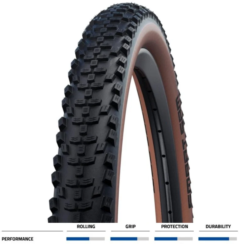 Schwalbe Smart Sam 27.5 x 2.35 ADDIX Wired Tan (Tube Only) 27.5 Inch Bike Tyre
