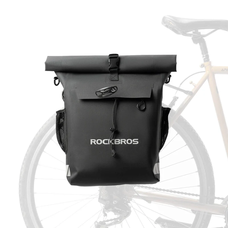 3 in 1 Wasserdicht Gepäckträgertasche Rucksack Umhängetasche 18L