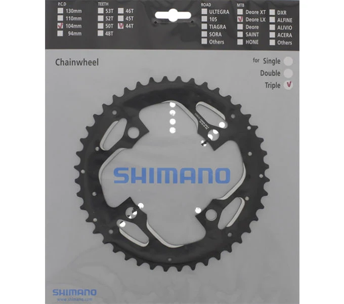 Shimano Kettenblatt DEORE LX FC-T671 44 Zähne