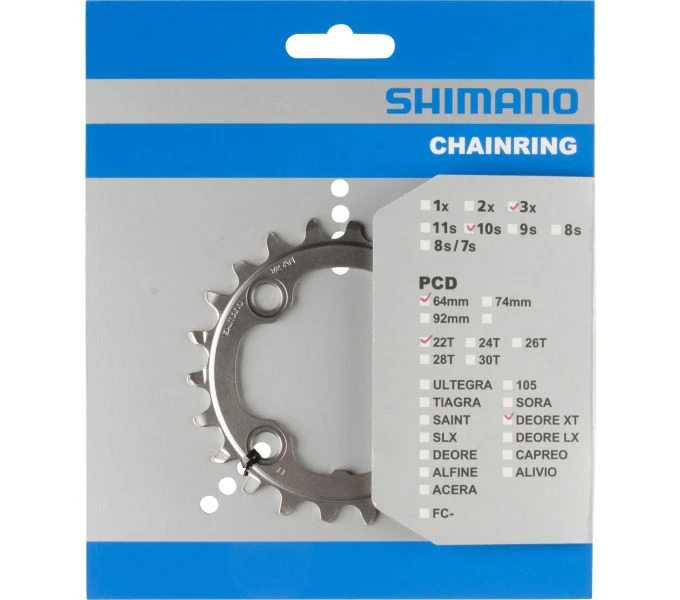 Shimano Kettenblatt DEORE FC-M782 22 Zähne