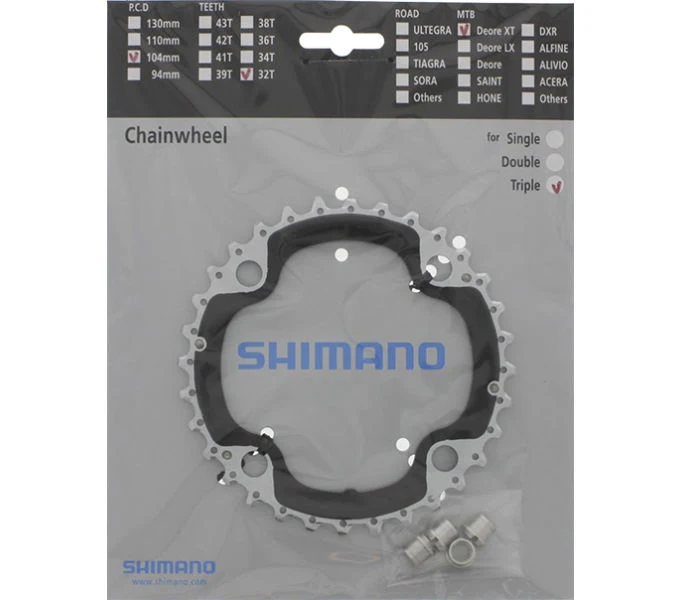 Shimano Kettenblatt DEORE XT FC-M770-10, FC-M780 32 Zähne