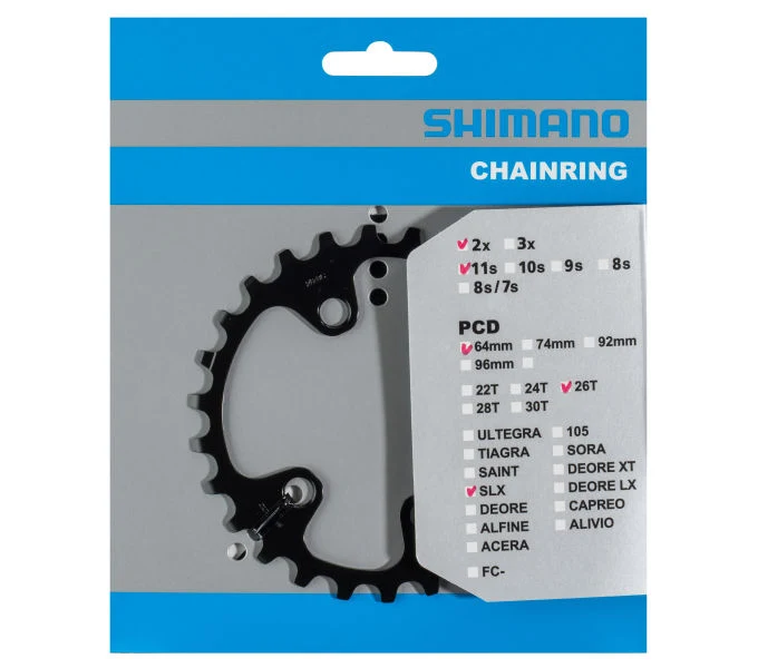Shimano Kettenblatt SLX FC-M7000-11 26 Zähne