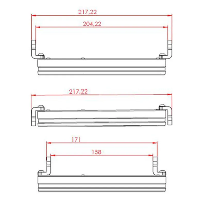 LED-Scheinwerfer 7 Zoll Highsider Frame-R1 Typ 4 schwarz, Seitlich, E-geprüft