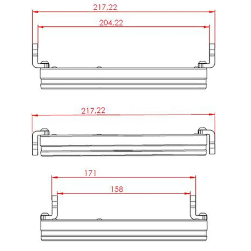 LED-Scheinwerfer 7 Zoll Highsider Frame-R1 Typ 3 schwarz, Seitlich, E-geprüft