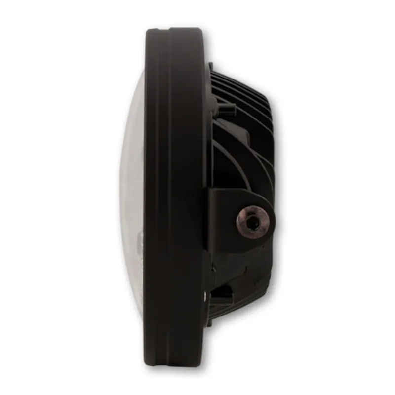 LED-Scheinwerfer 5 3/4 Zoll Highsider Frame-R2 Typ 7 schwarz Seitlich E-geprüft