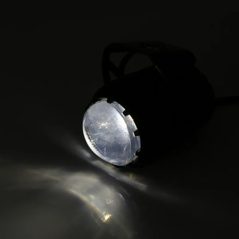 LED-Scheinwerfer 45 mm Highsider Dual-Stream Next schwarz, Klar, E-geprüft