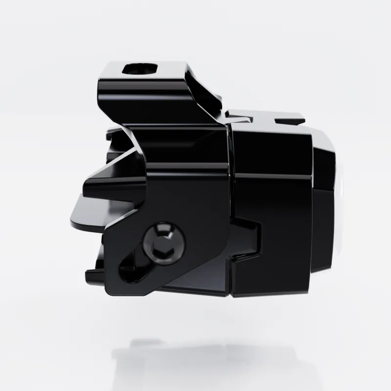 LED-Nebelscheinwerfer Highsider Pro MH24-Fog, Schwarz, Glas Klar, E-geprüft