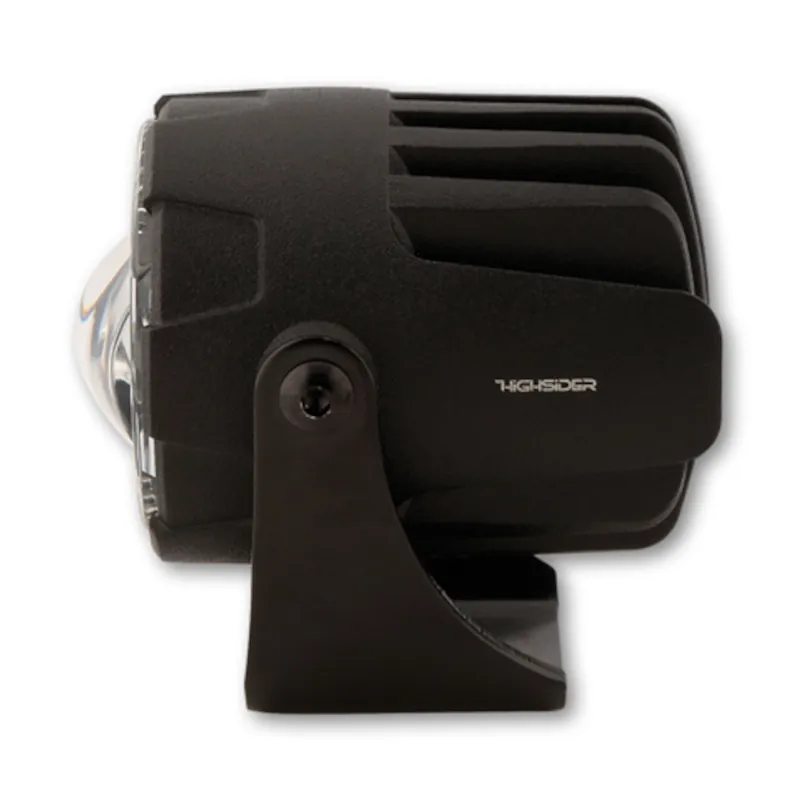 LED-Nebelscheinwerfer Highsider Pro FT13-Fog, Schwarz, Klar, Ø 55 mm, E-geprüft