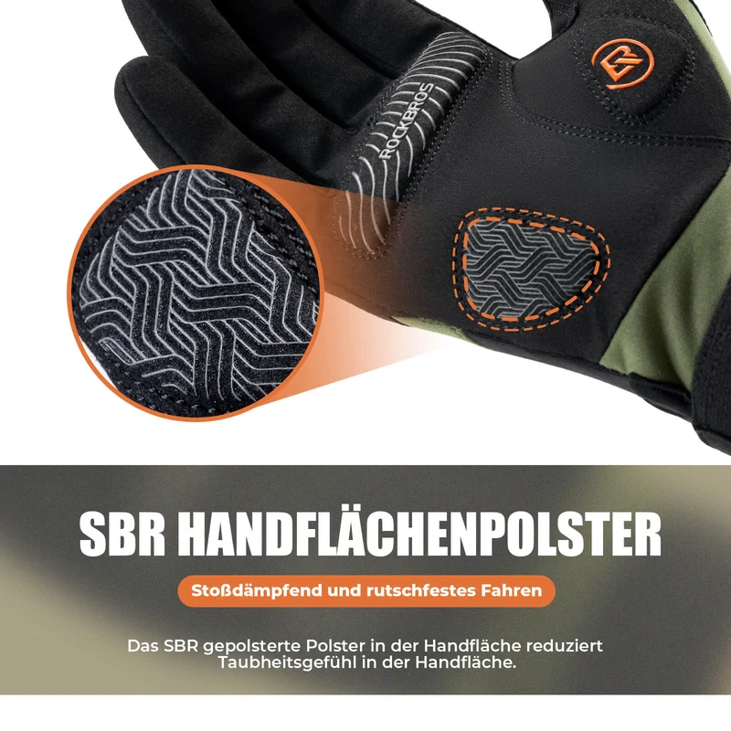 Herbst Fahrradhandschuhe Touchscreen-fähig